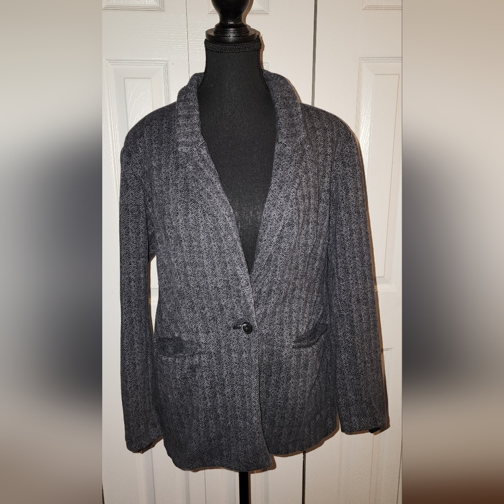 Patterned Blazer